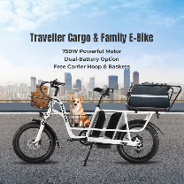 PHILODO Traveller Family & Cargo Electric Bike