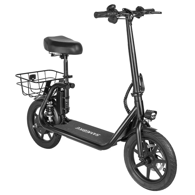 SAMEBIKE SM-C01 Foldable Electric Scooter with Seat 350W