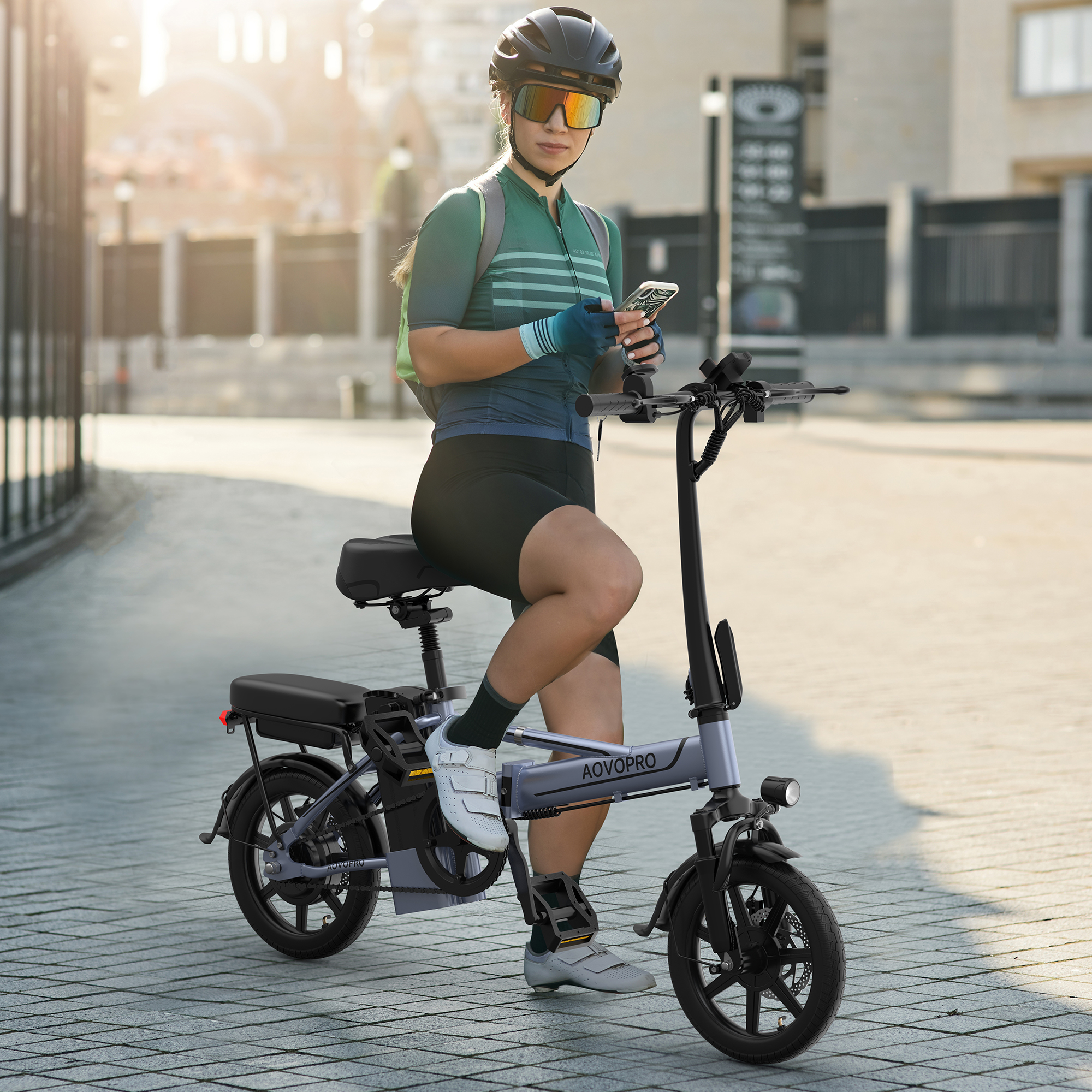 AOVOPRO EB60 Electric Bike 15Ah 450W