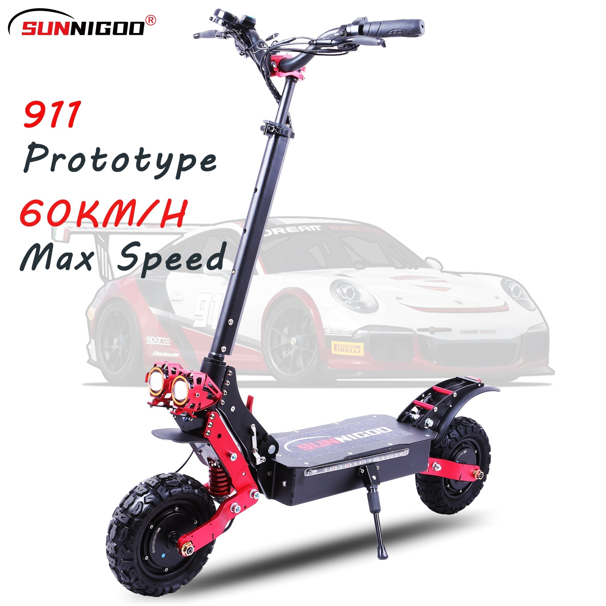 Electric Scooter ES-X7 1800W*2 dual motor