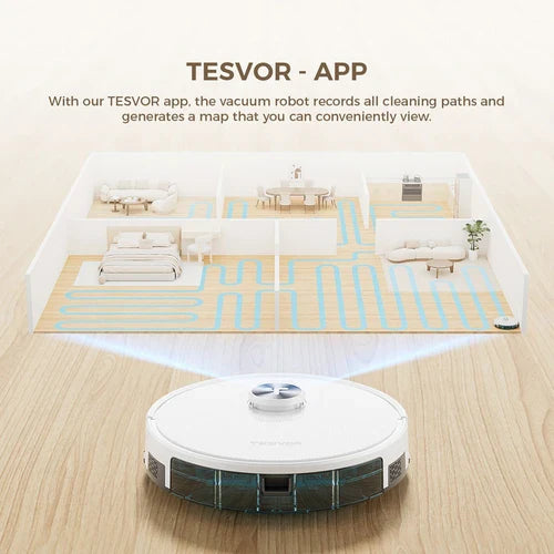 Tesvor S7 Pro AES Robot Vacuum Cleaner 6000Pa