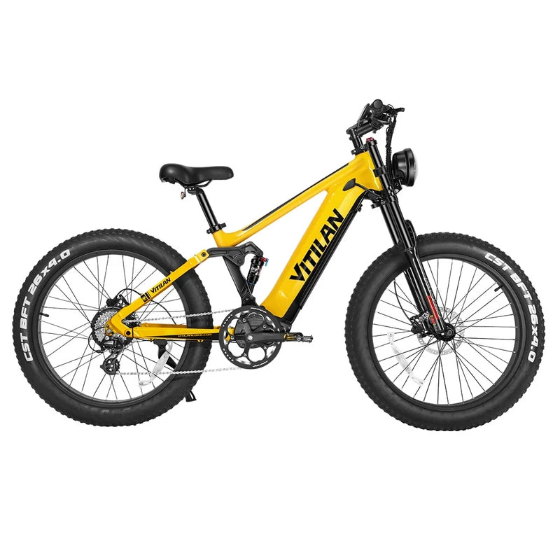 Vitilan T7 Mountain Electric Bike 750W Bafang Motor 48V 20Ah Battery