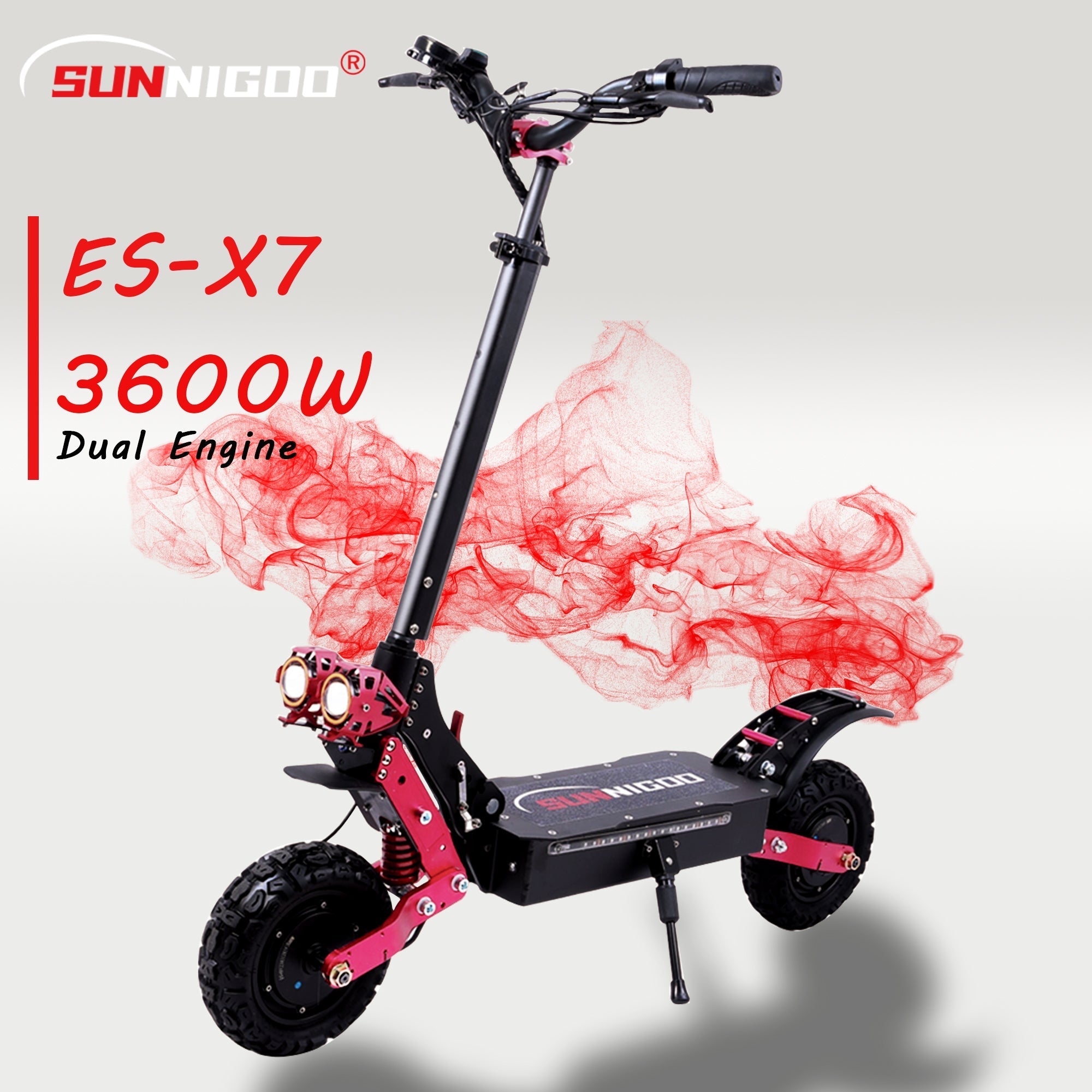 Electric Scooter ES-X7 1800W*2 dual motor