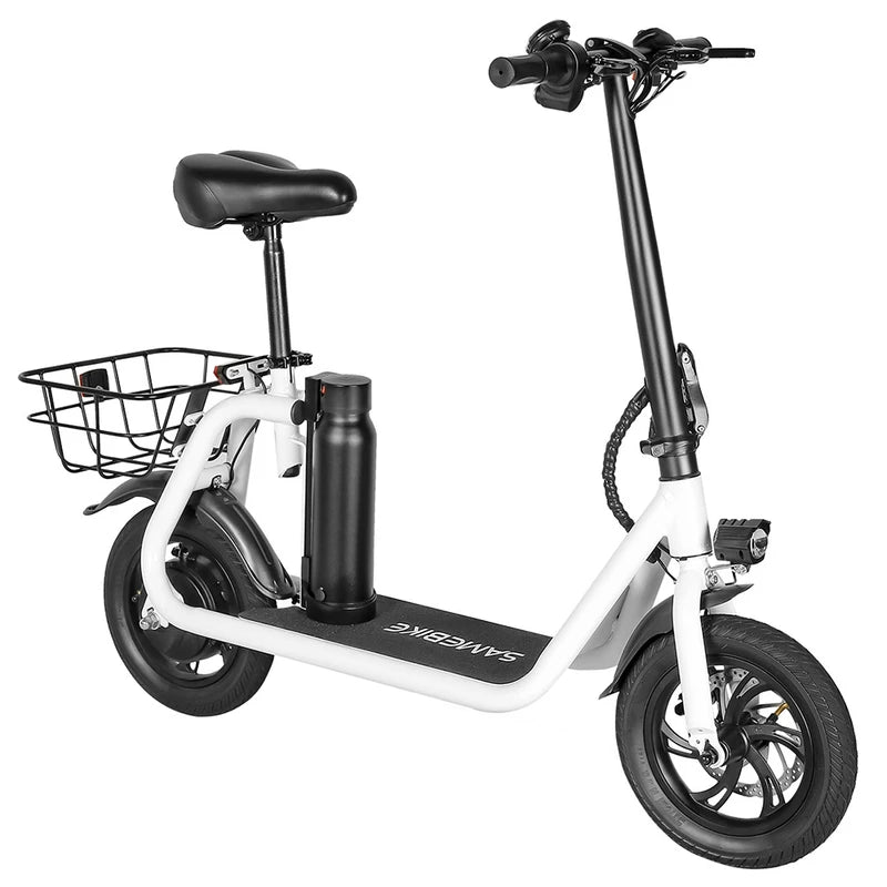 SAMEBIKE SM-C01 Foldable Electric Scooter with Seat 350W