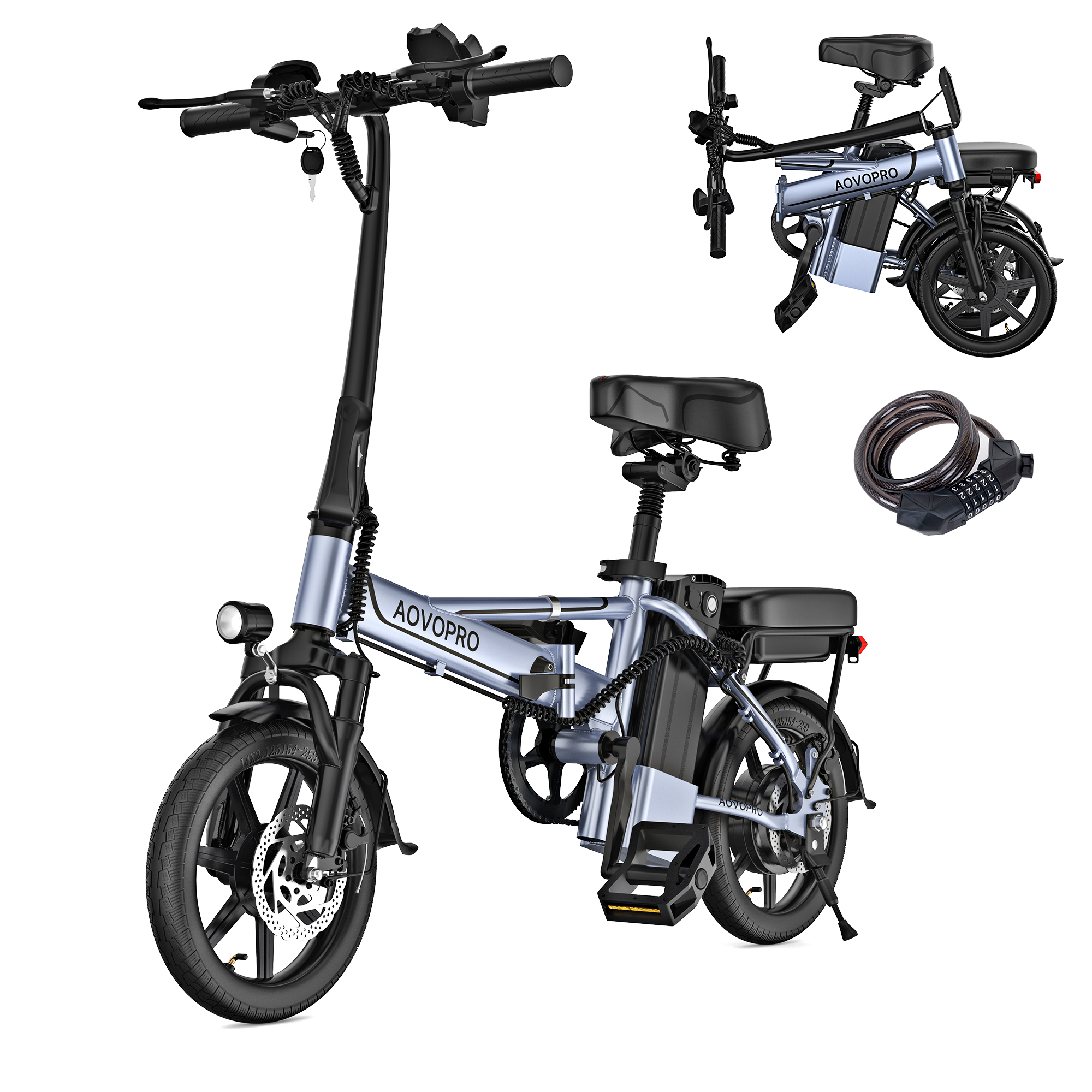 AOVOPRO EB60 Electric Bike 15Ah 450W