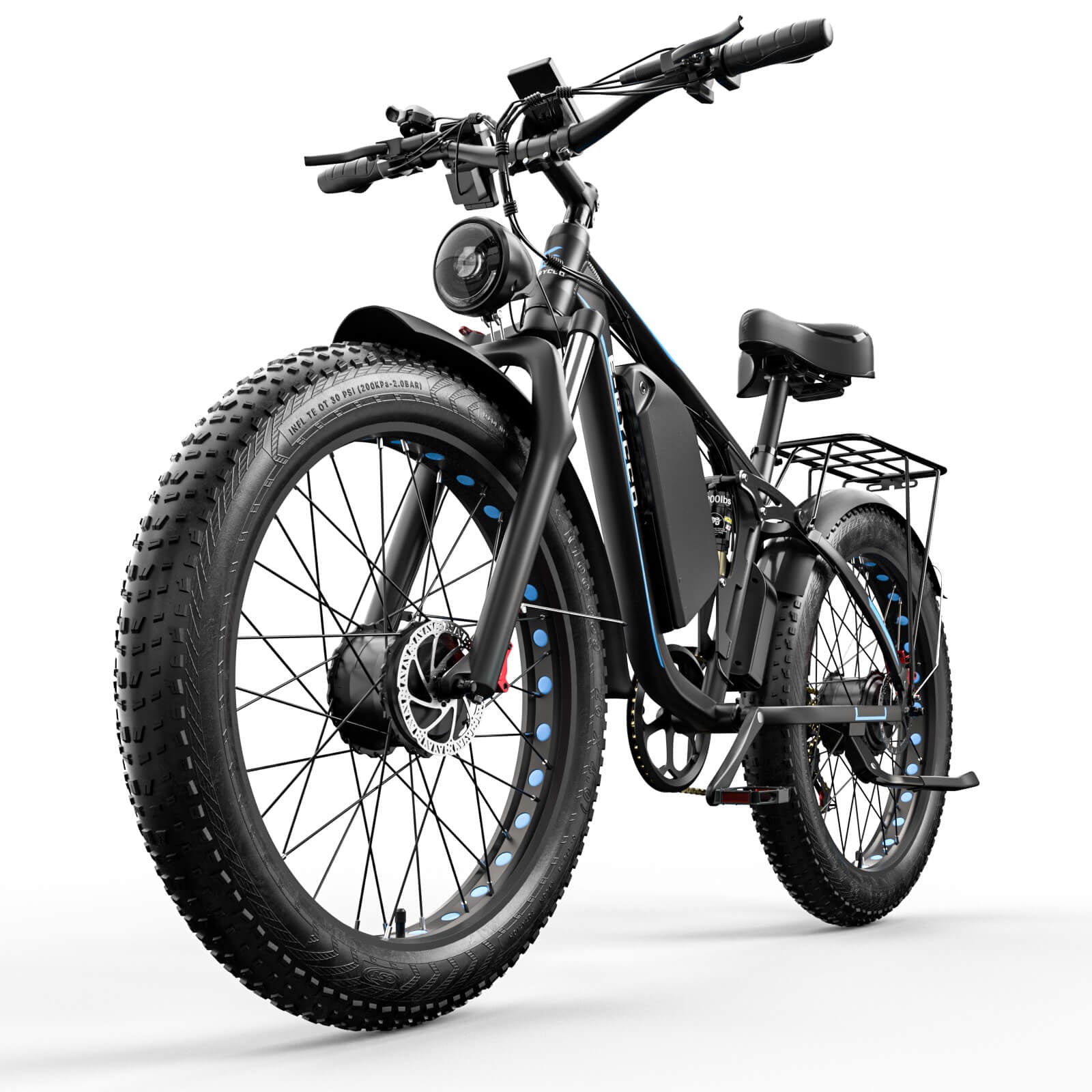 E-BYCCO EB7PRO Electric Bike 3000W PEAK 52V23Ah