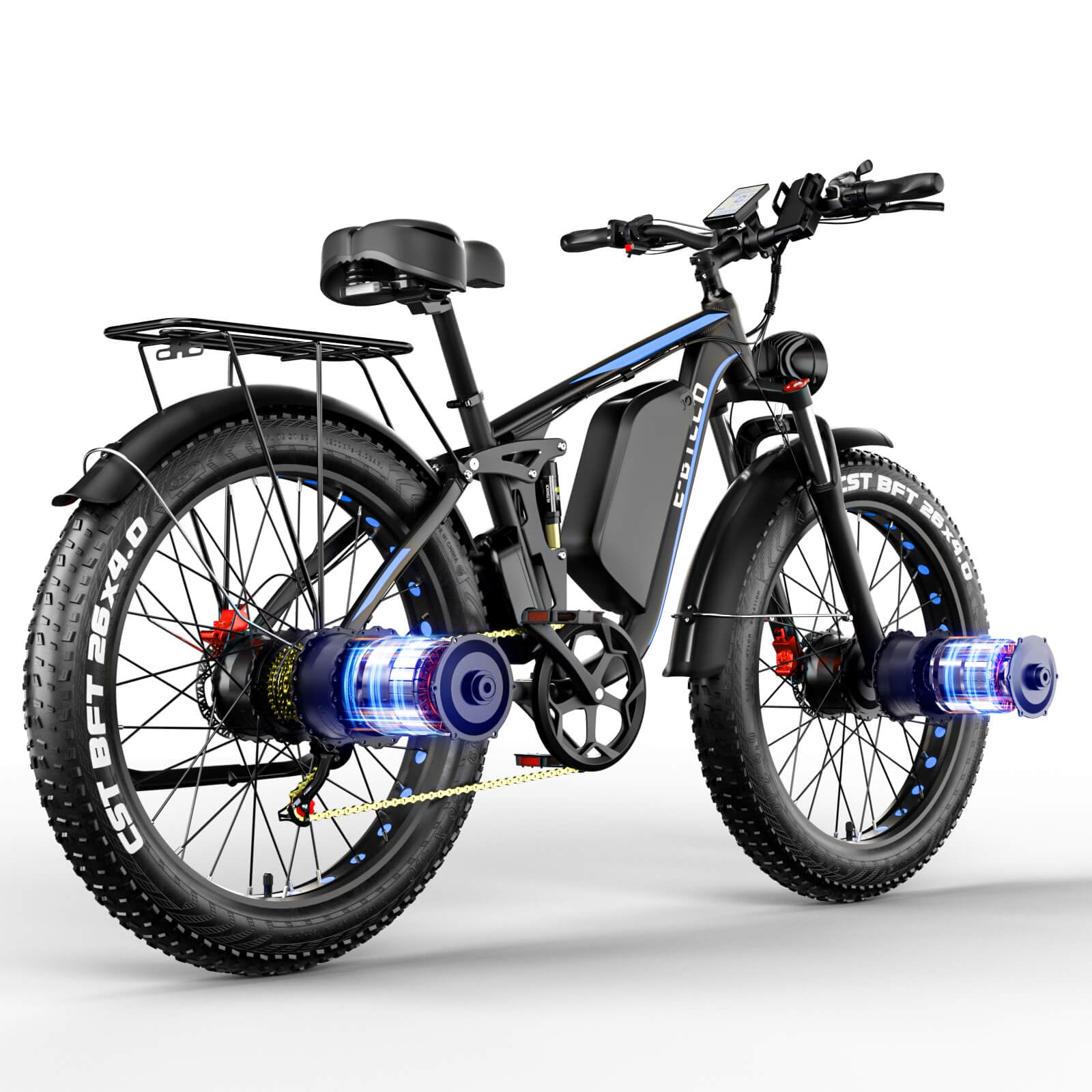 E-BYCCO EB7PRO Electric Bike 3000W PEAK 52V23Ah