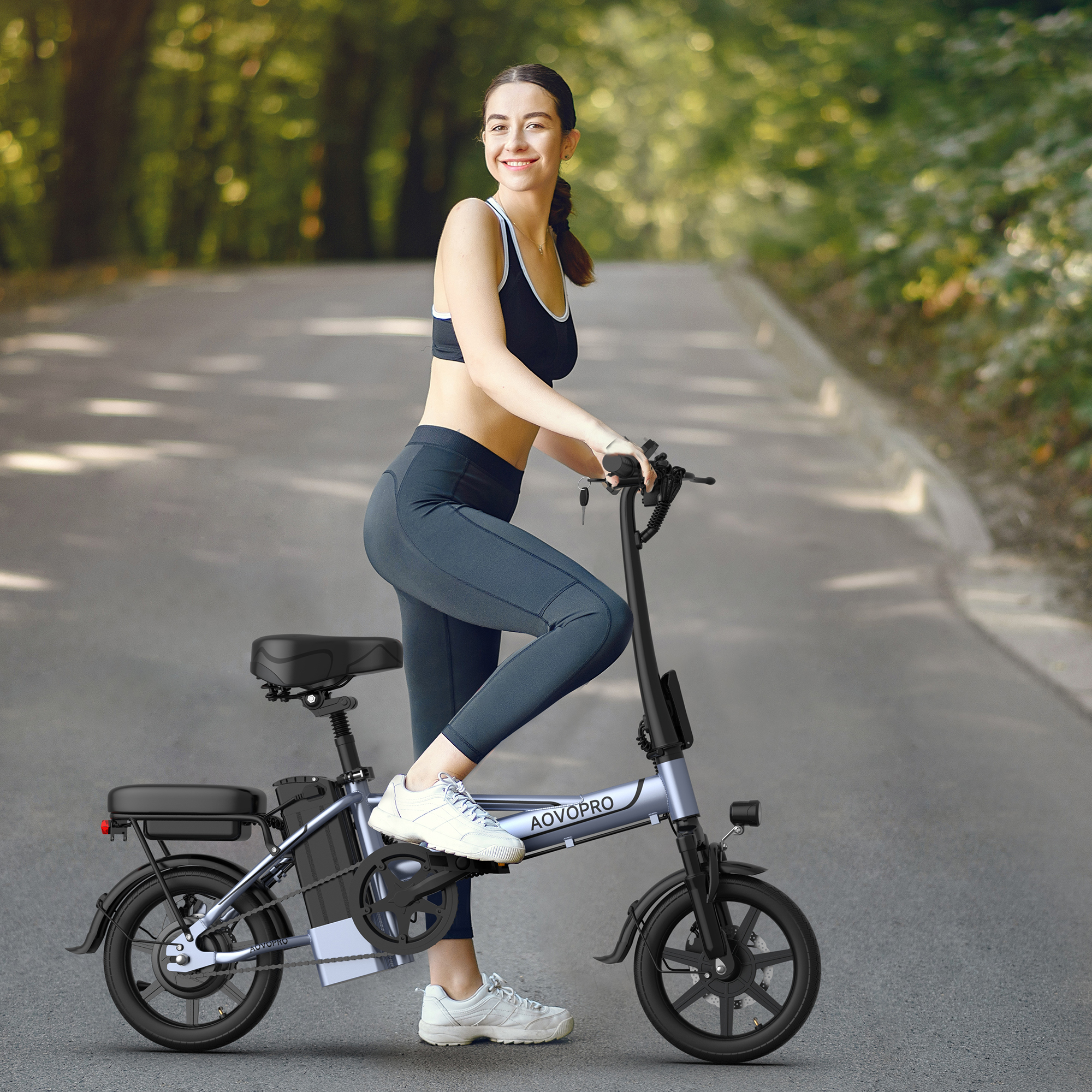 AOVOPRO EB60 Electric Bike 15Ah 450W