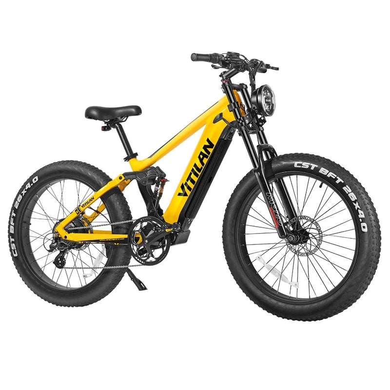 Vitilan T7 Mountain Electric Bike 750W Bafang Motor 48V 20Ah Battery