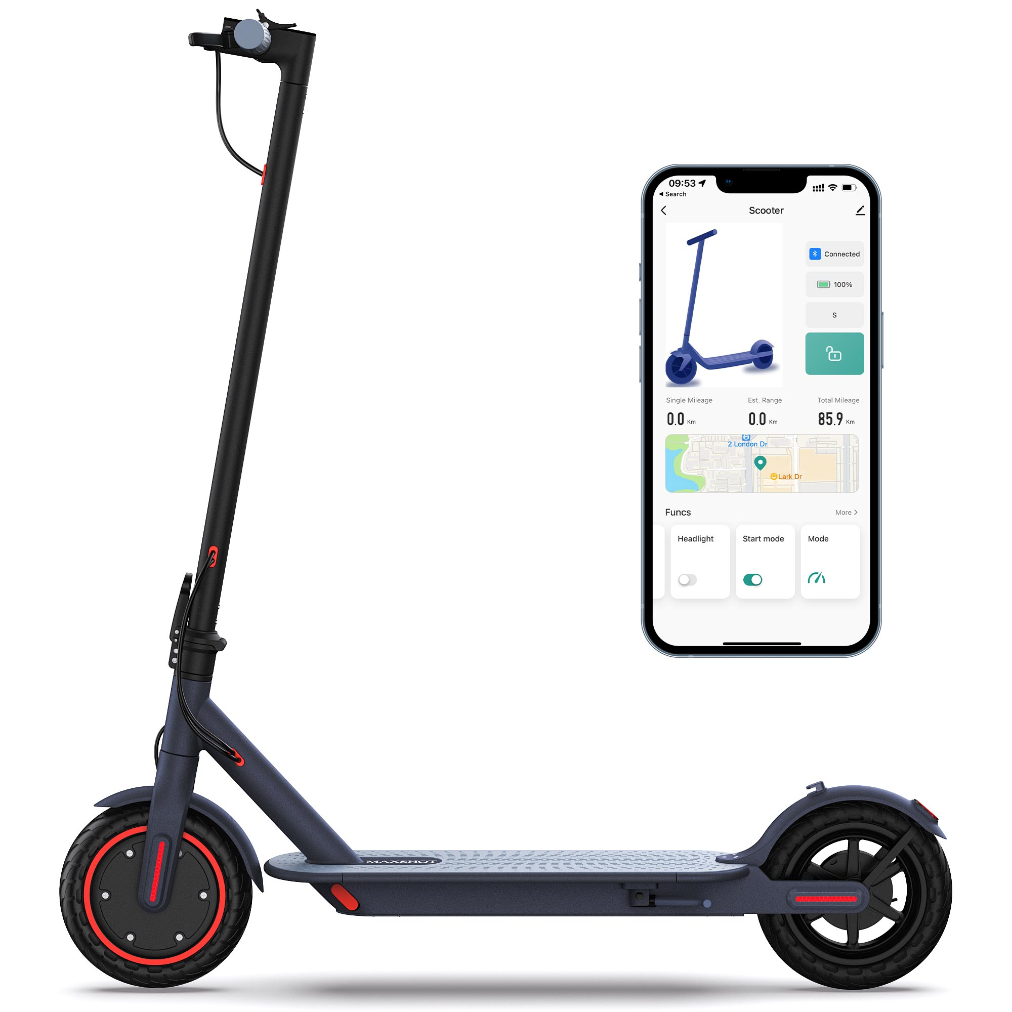 AOVOPRO 80 Electric Scooter 350 W