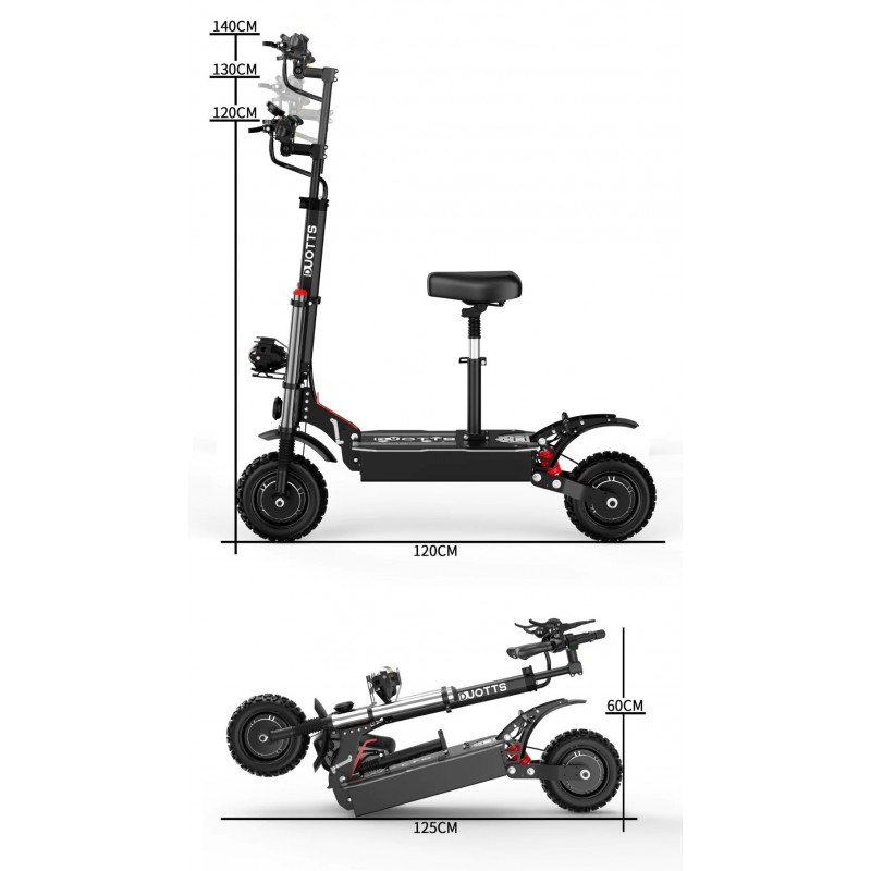 OOTD D88 Plus Electric Scooter 5600W 38Ah