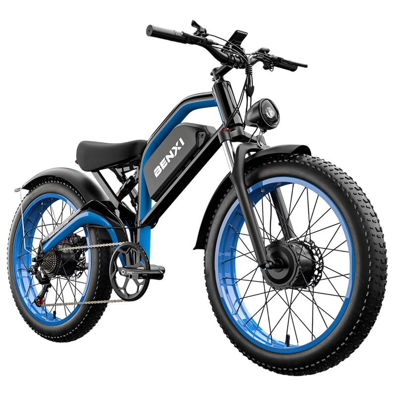 E·BYCCO EB9 FULL SUSPENSION ELECTRIC MOUNTAIN BIKE PEAK 3000W 52V23AH