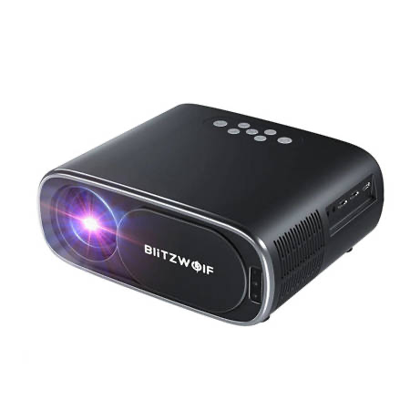 BlitzWolf BW-V4 1080p LED light/projector, Wi-Fi + Bluetooth