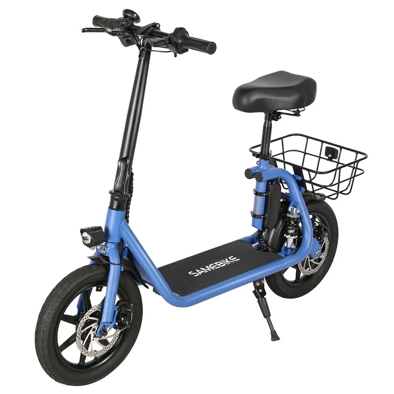 SAMEBIKE SM-C01 Foldable Electric Scooter with Seat 350W