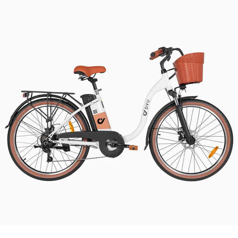 DYU C6 Pro Electric Bike 250W 36V 15.6Ah Battery